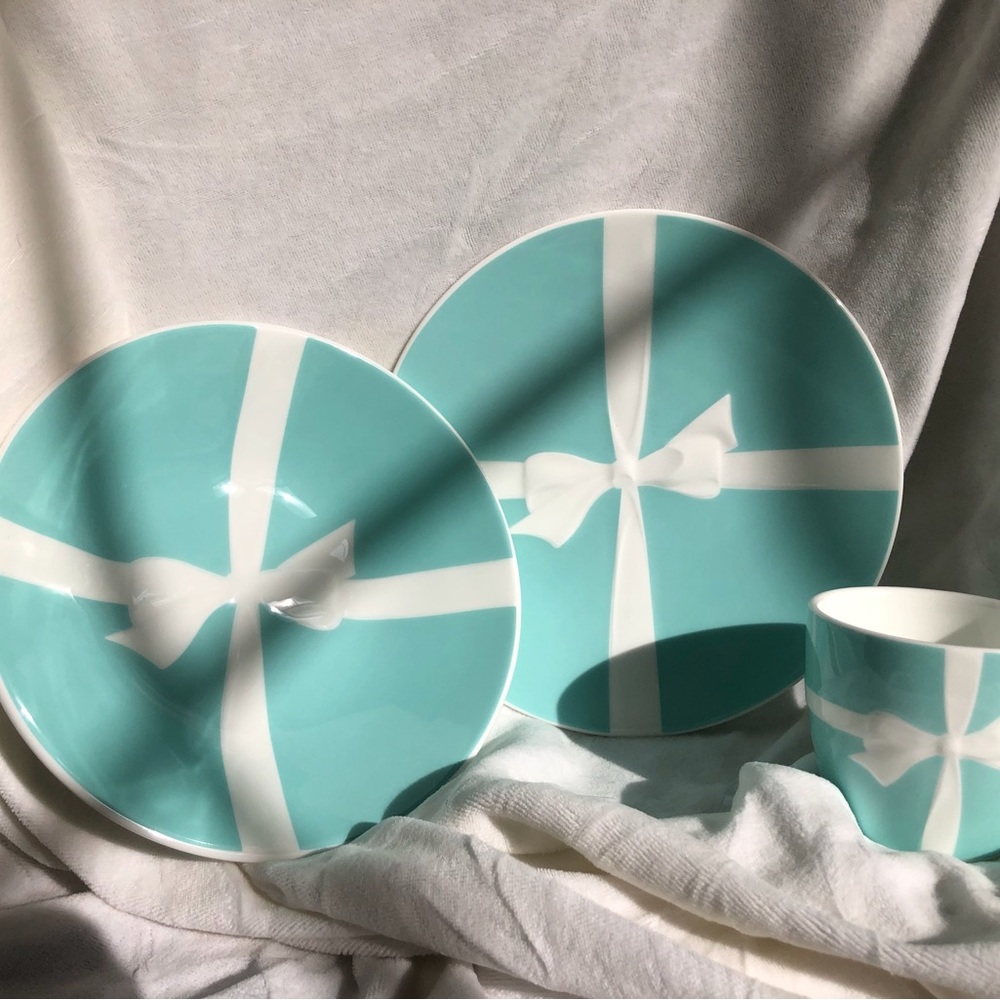 Tiffiany & Co. Ceramic Child Feeding Set